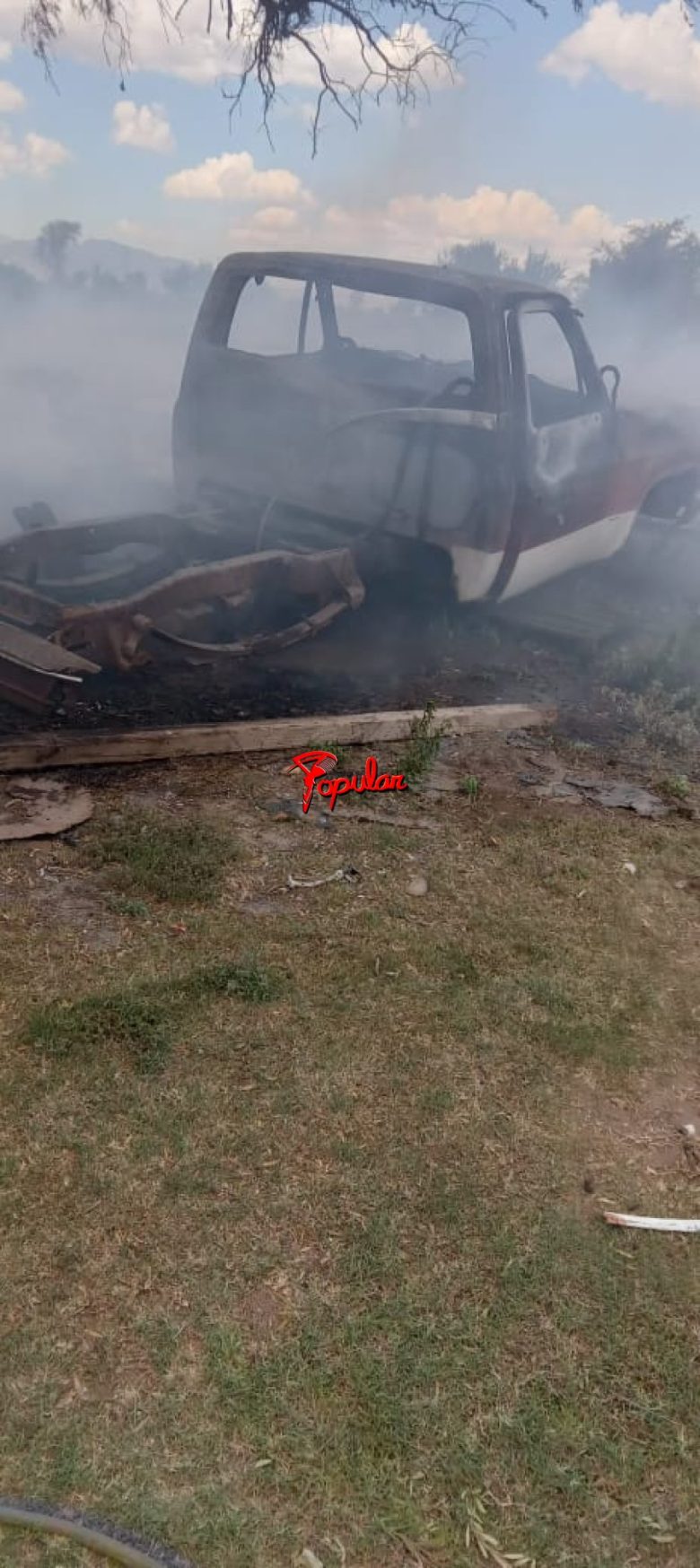 INCENDIO BARRIO 9 JULIO