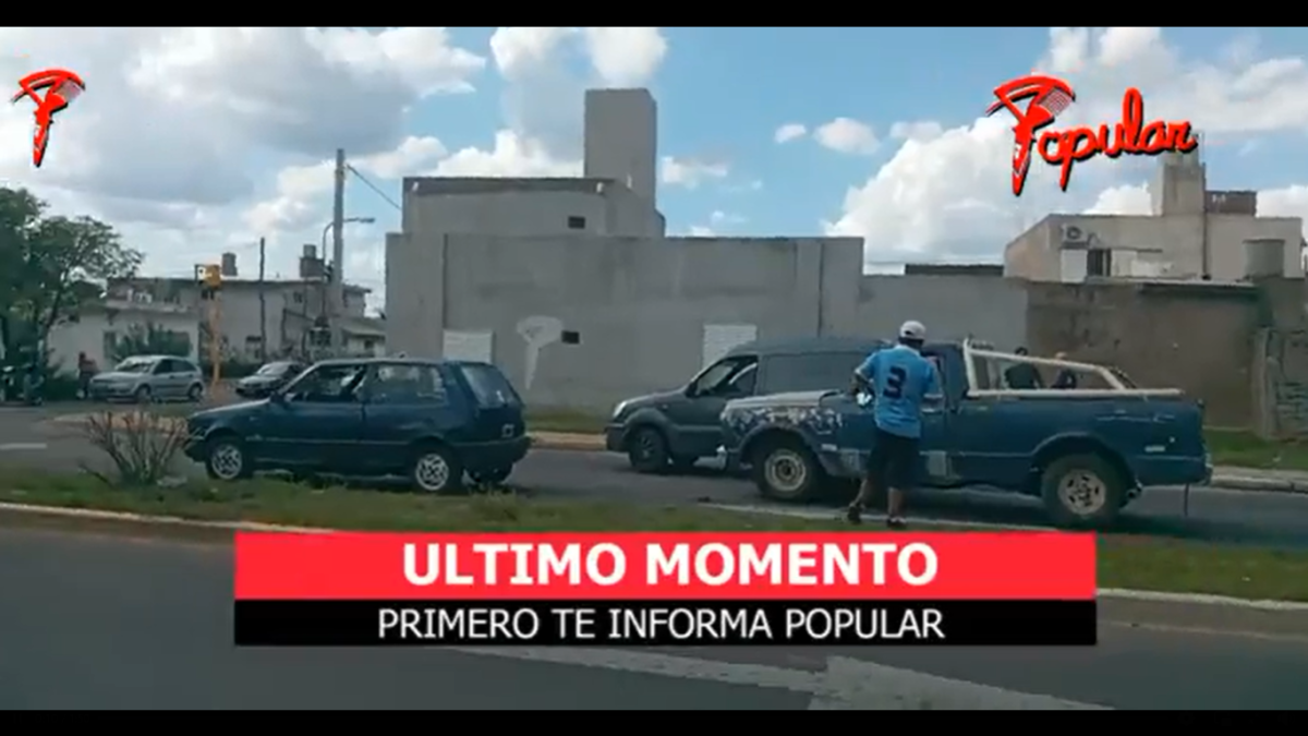 SINIESTRO VIAL EN LA CIUDAD DE SAN LUIS