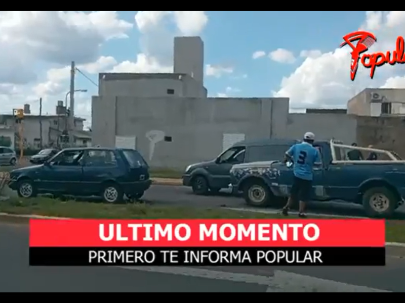 SINIESTRO VIAL EN LA CIUDAD DE SAN LUIS