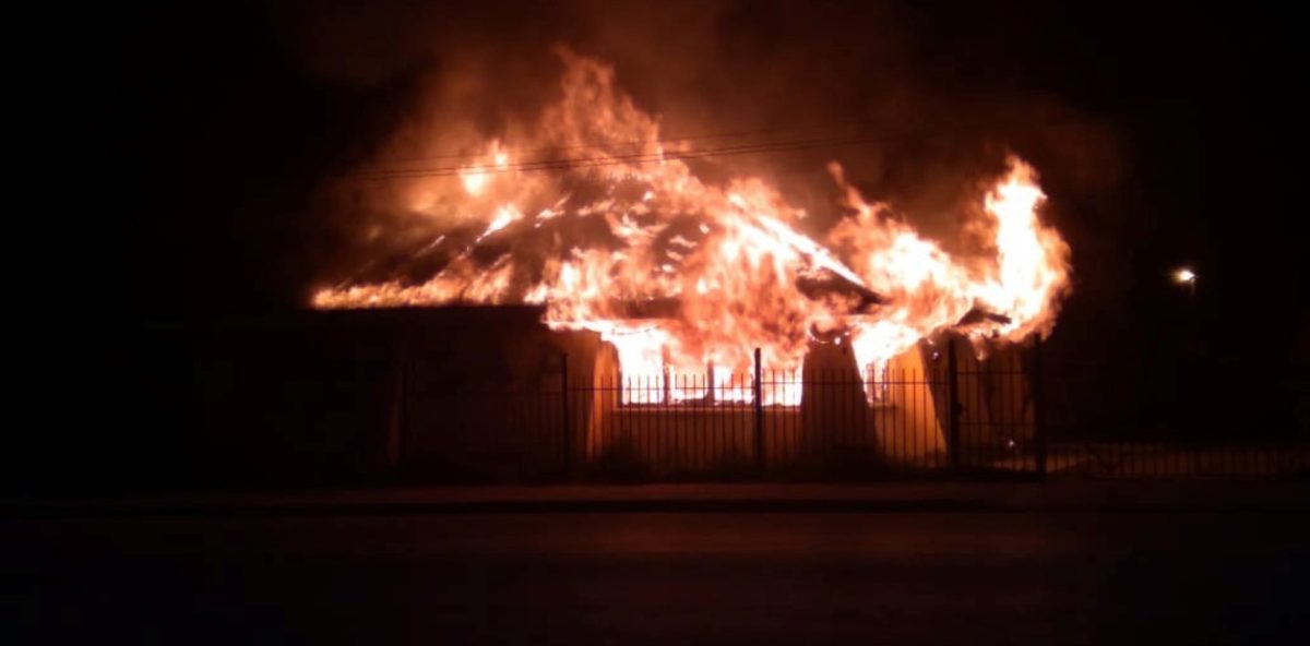 INCENDIO MAPUCHE TOMA