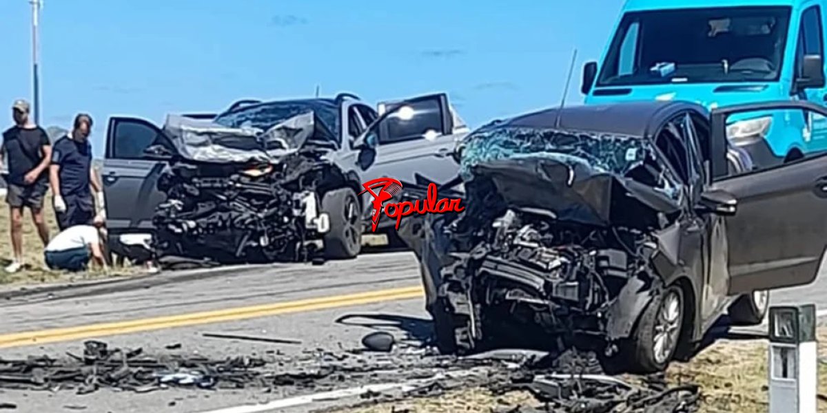 El choque sucedió el miércoles pasado en el departamento de Maldonado, cerca de Punta del Este