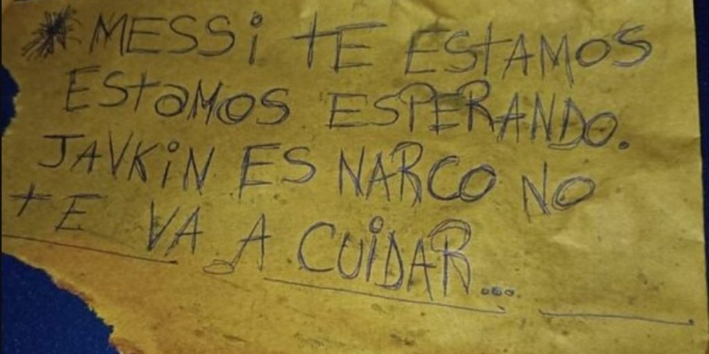 messi amenaza