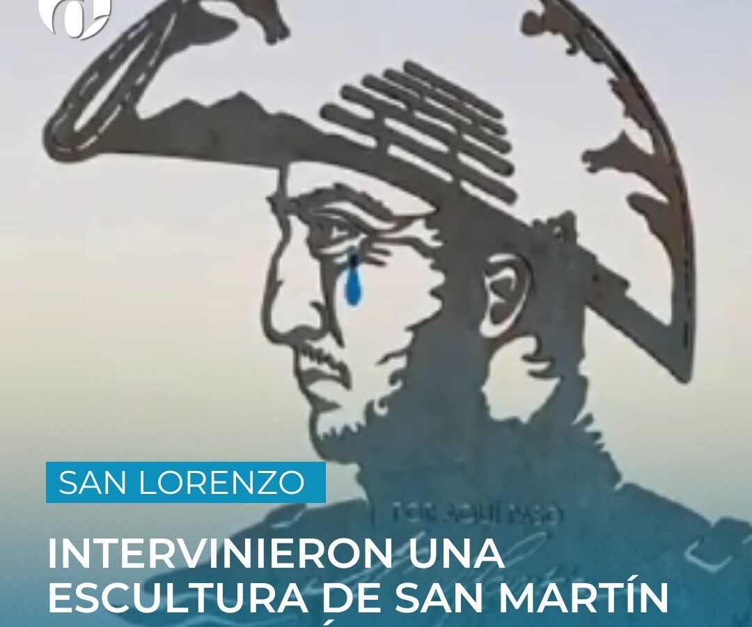 ???? En medio de la polémica por el Sable Corvo que perteneció a San Martín, un artista intervino .jpg