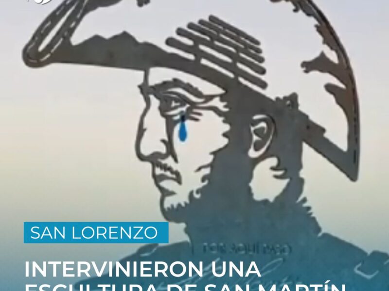 ???? En medio de la polémica por el Sable Corvo que perteneció a San Martín, un artista intervino .jpg